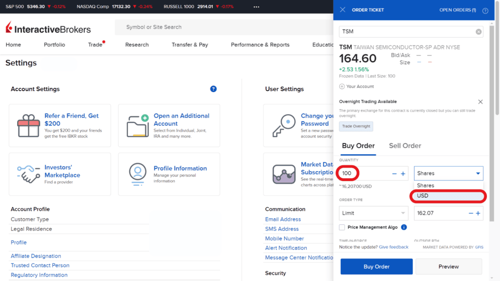 How to Buy Fractional Shares on IBKR 3