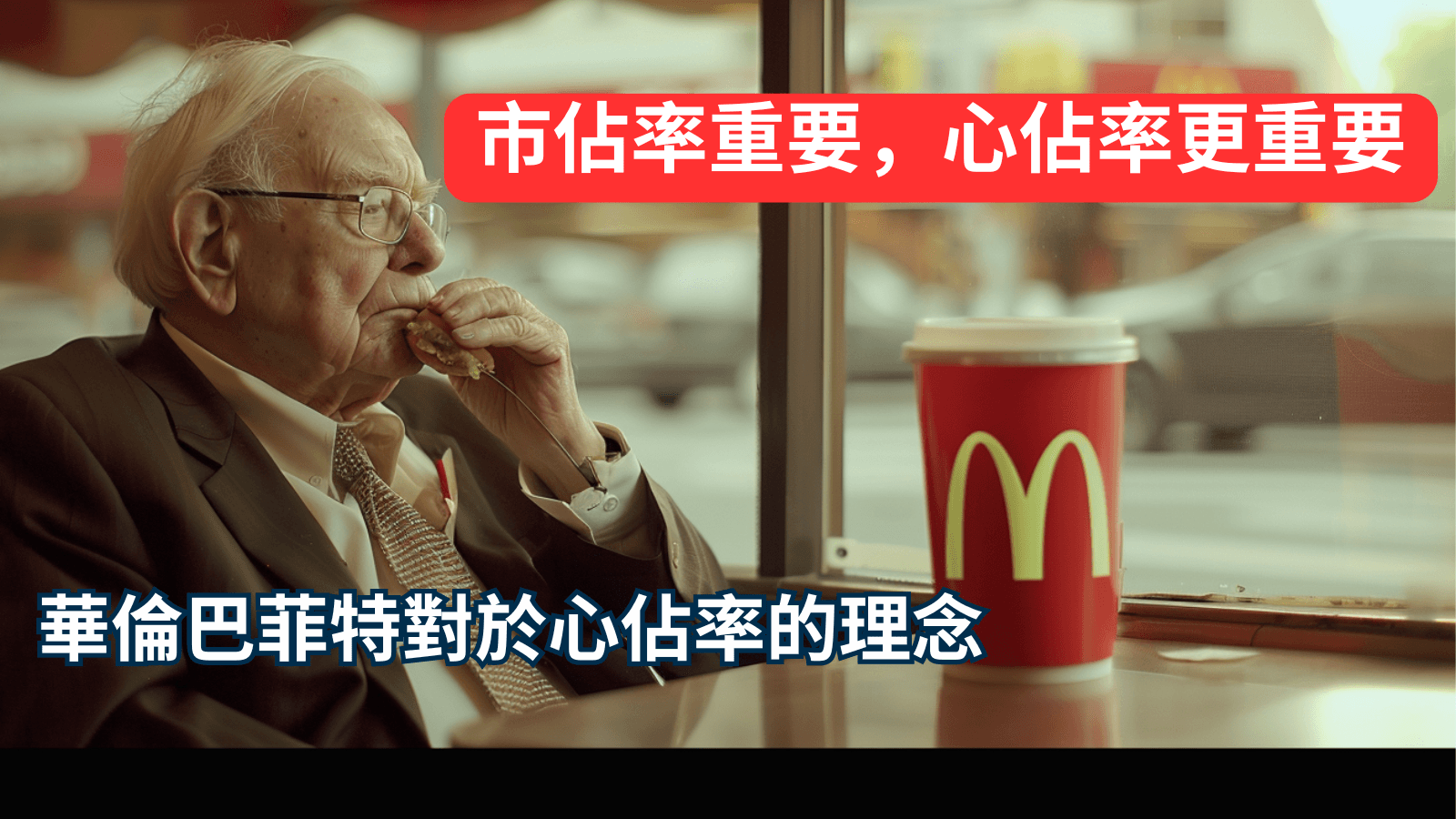 市佔率重要,心佔率更重要 | 華倫巴菲特對於心佔率的理念