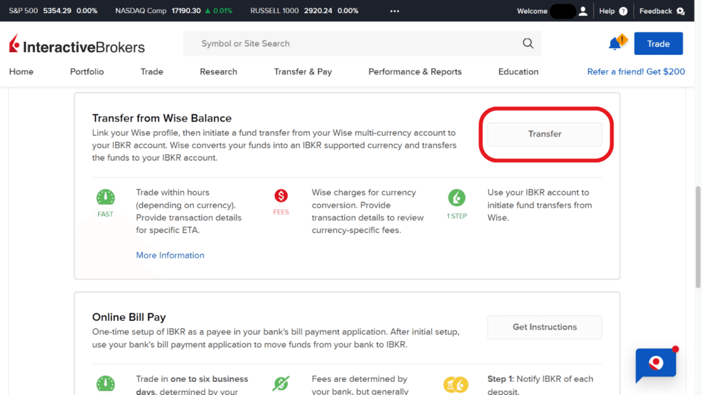 Step 3_ Link your Wise account to Interactive Brokers 1