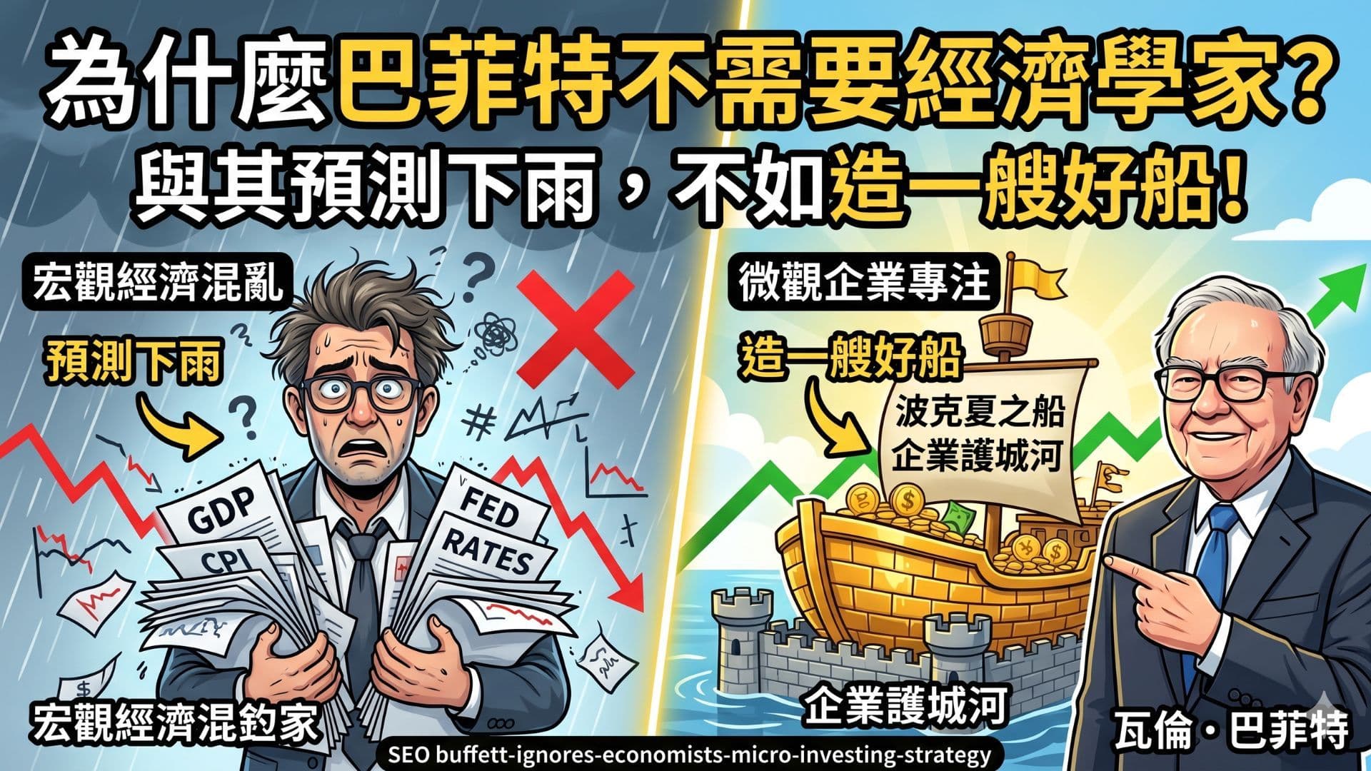 為什麼巴菲特不需要經濟學家