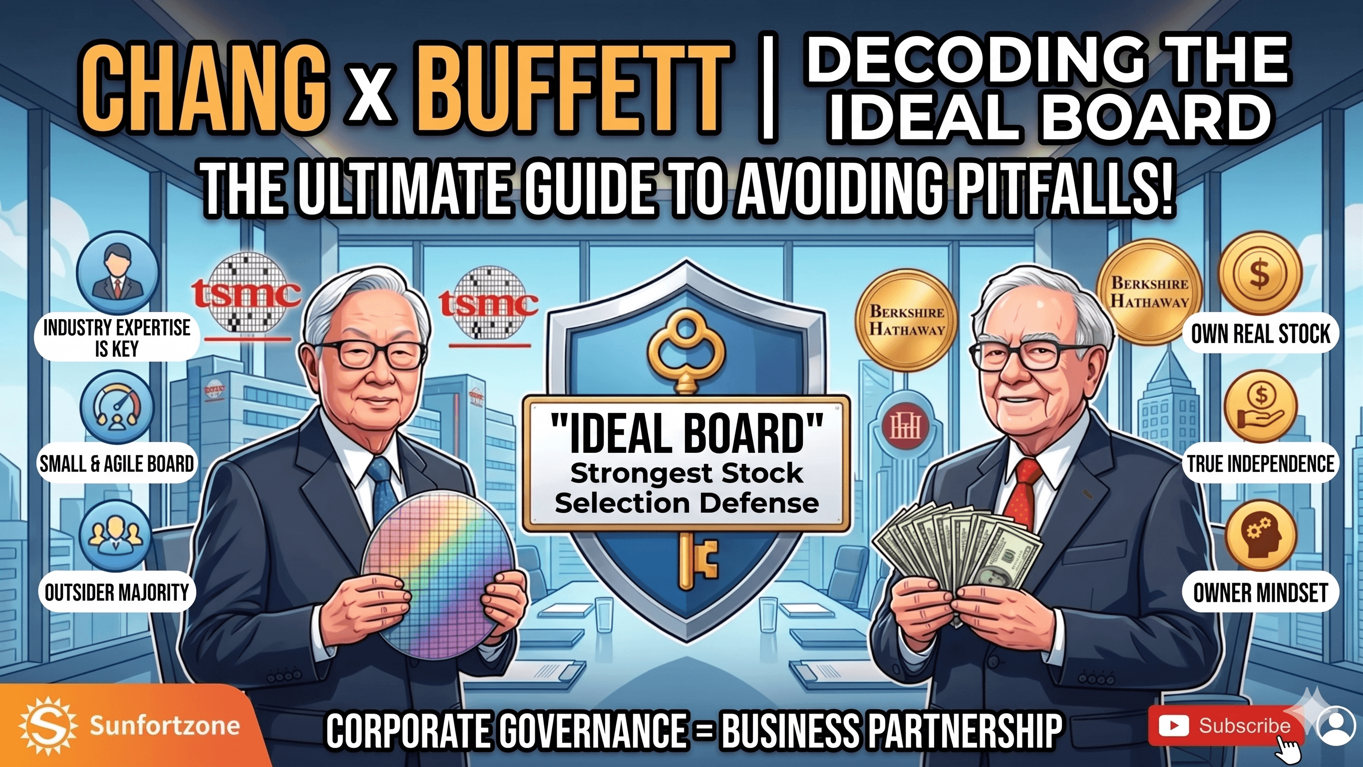 Don't Buy Until You Check This Buffett & Morris Chang’s Ideal Board Rules