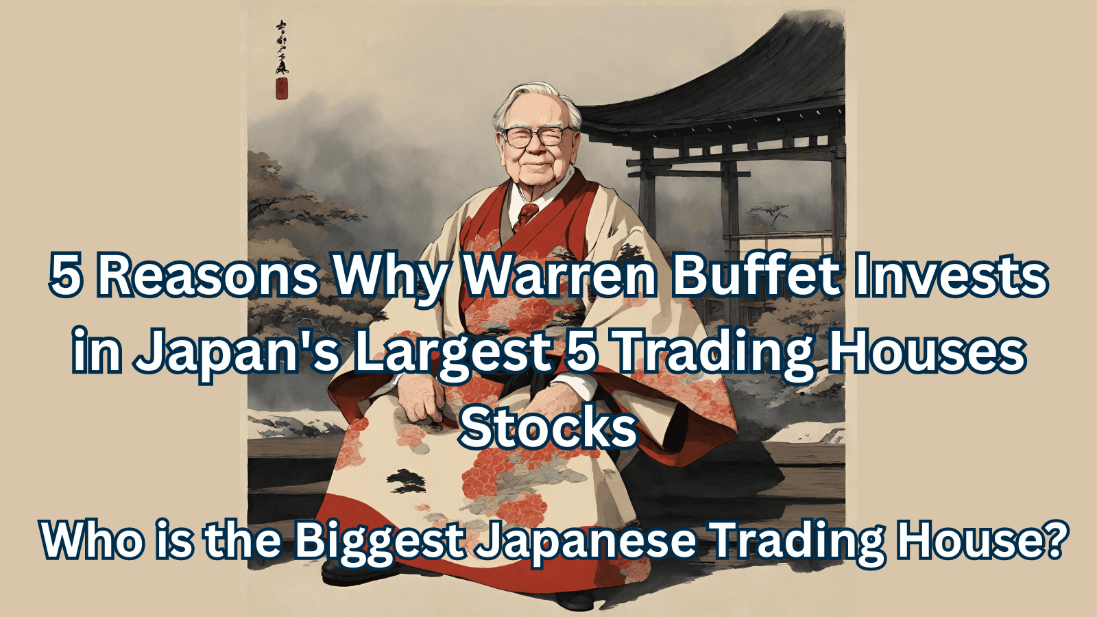 5 Reasons Why Warren Buffet Invests in Japan's Largest 5 Trading Houses Stocks | Who is the Biggest Japanese Trading House?