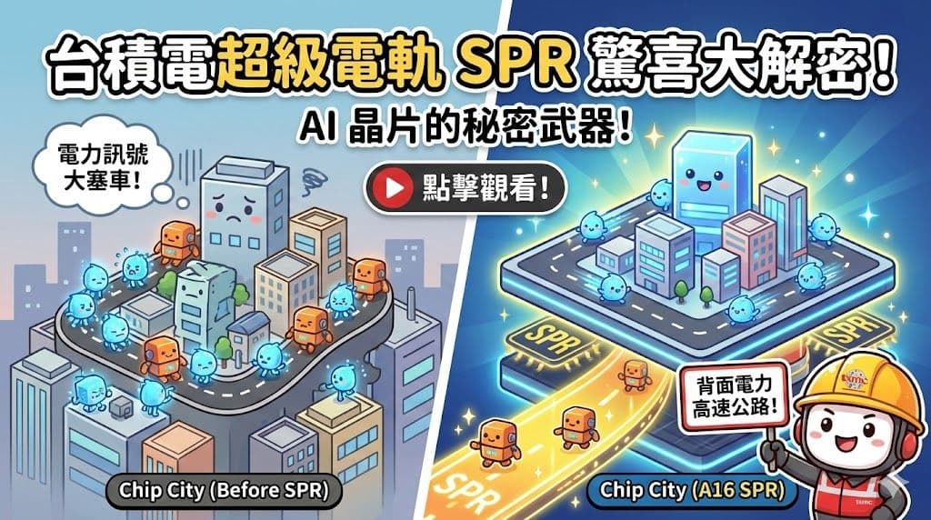 晶片也會大塞車?揭密台積電『超級電軌』如何打通 AI 運算的任督二脈!