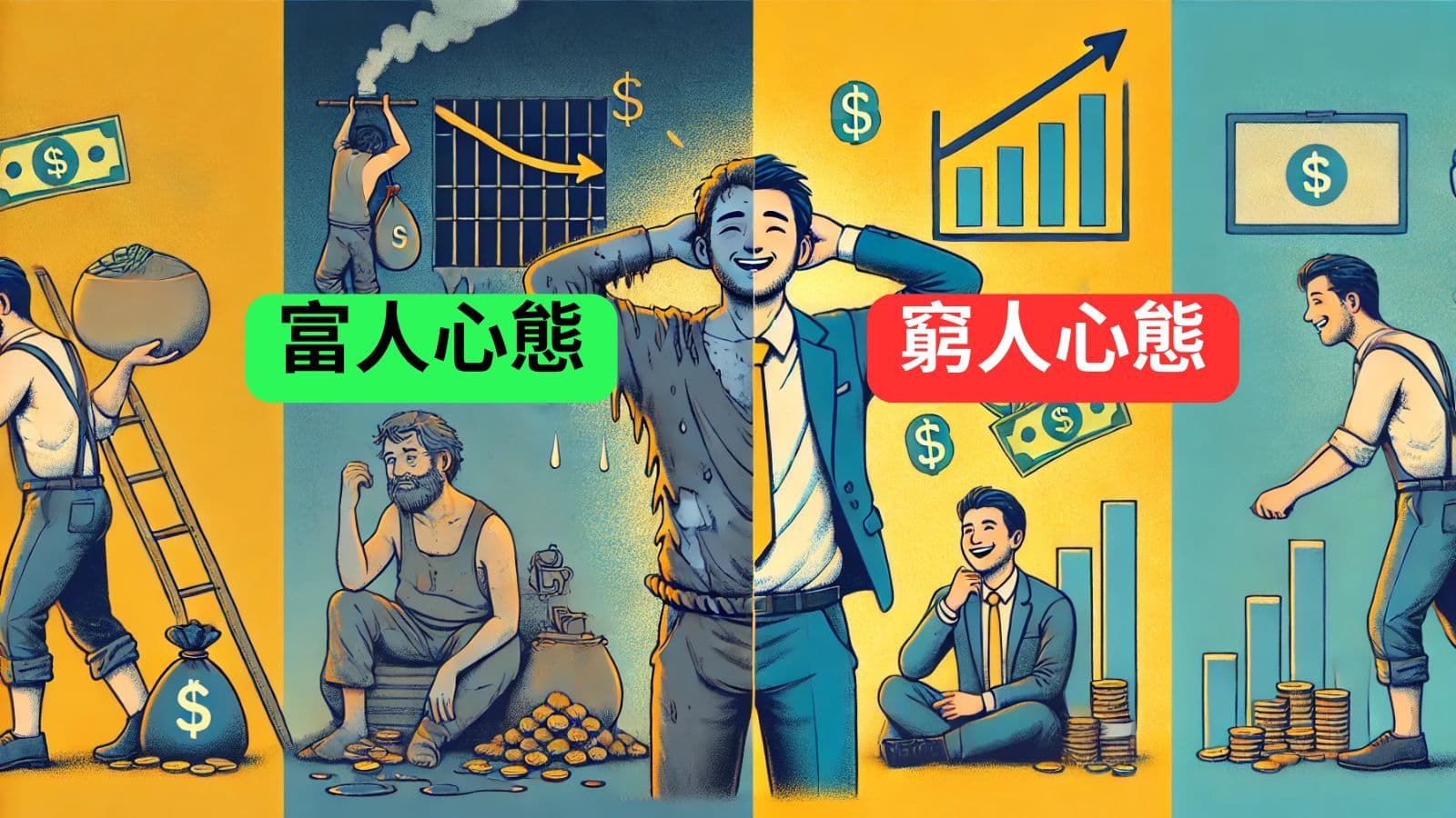 我曾經很窮,但這17個思維轉變讓我致富:百萬富翁的心態祕密