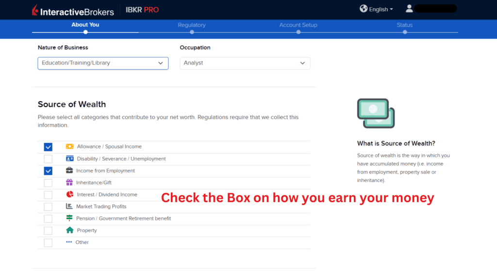 Step by Step Tutorials on Interactive Brokers Account Opening Process 11