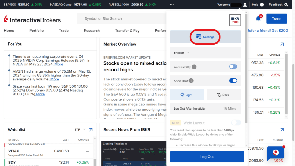 IBKR how to switch to tiered pricing from fixed pricing 2