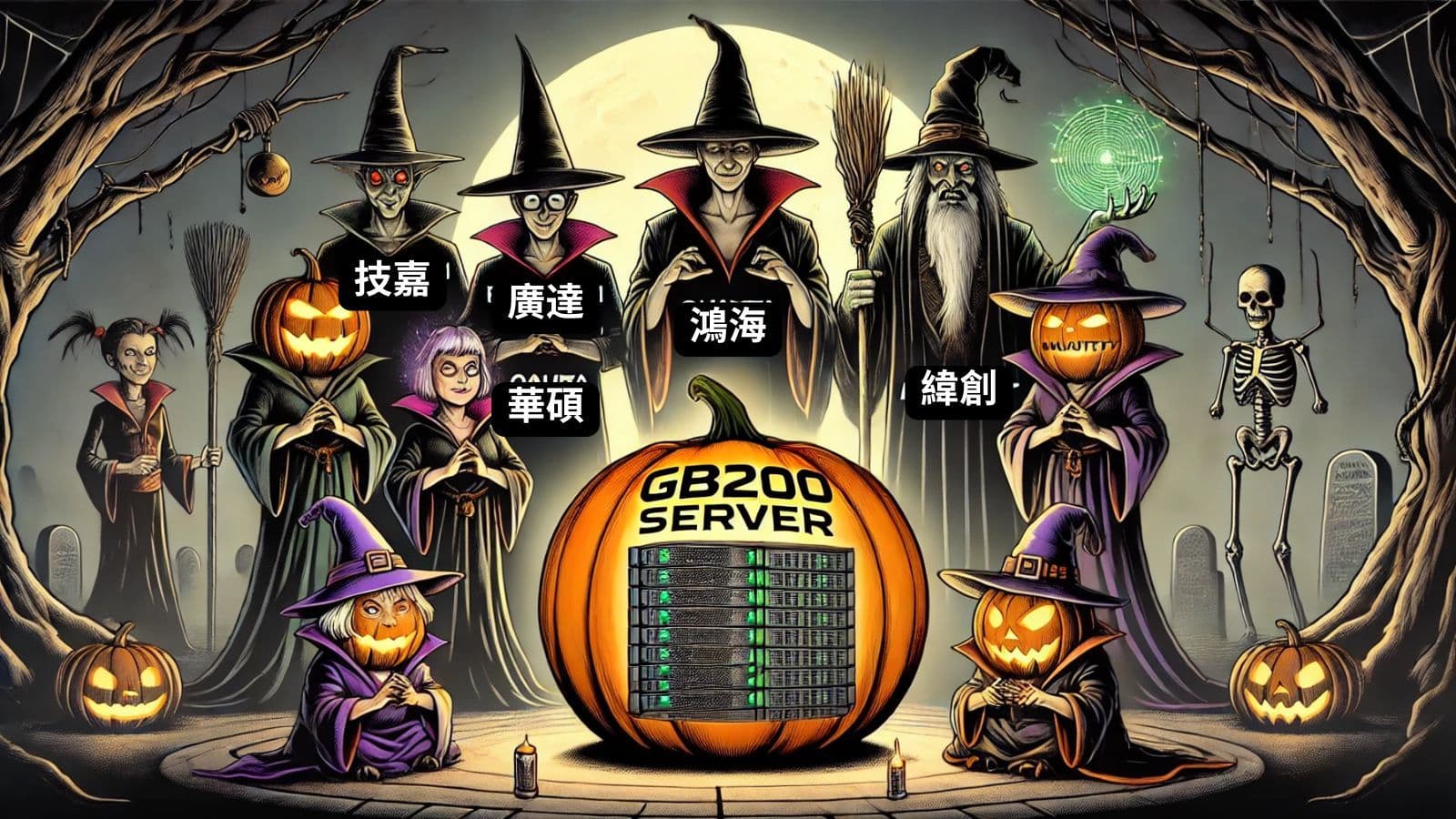 鴻海與其他GB200競爭對手毛利率比較 2024Q2 | 鴻海科技日重點統整: 電動車代工、AI伺服器與水冷機櫃製造雙引擎推動營收成長