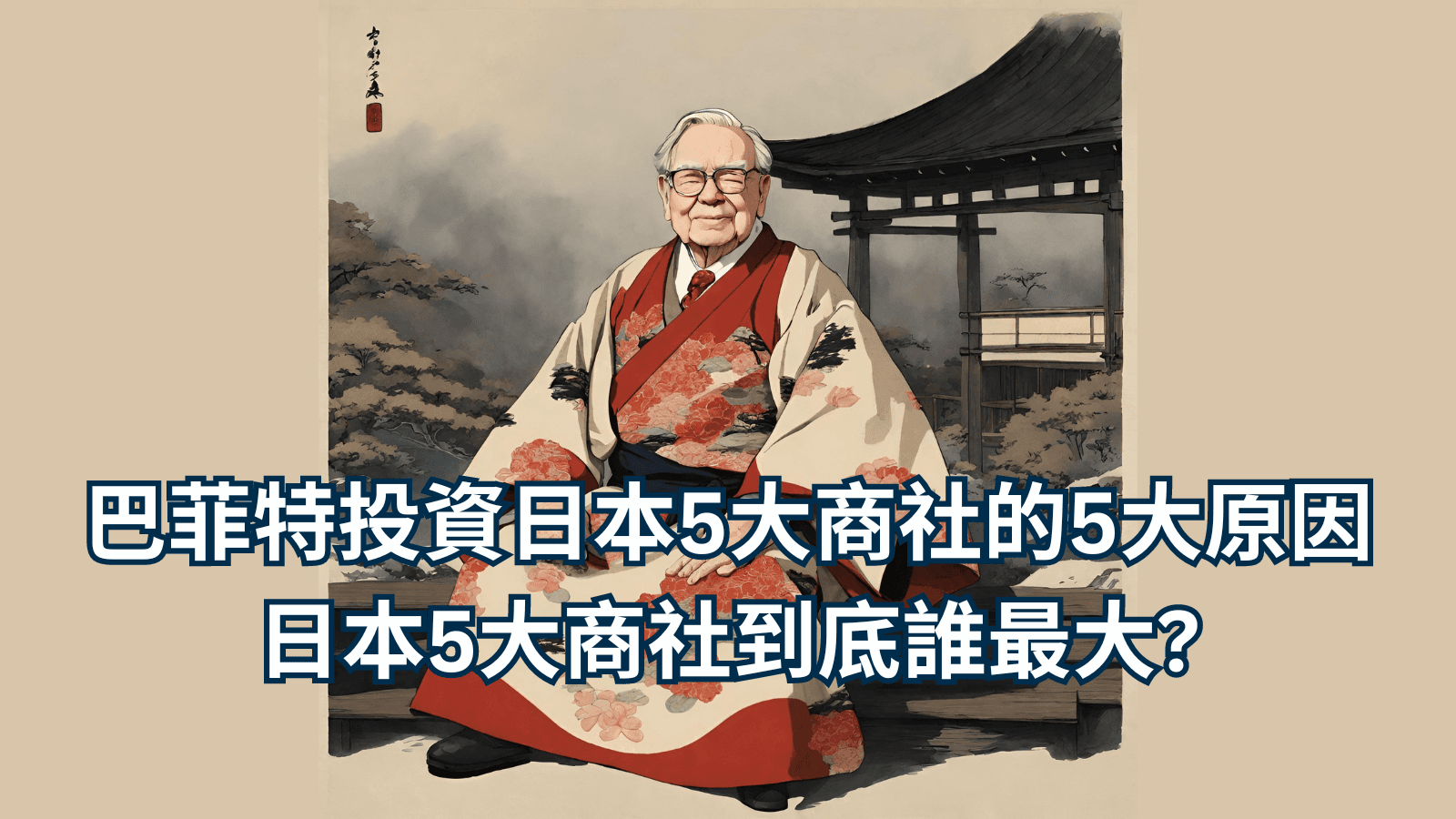 巴菲特投資日本五大商社的5大原因 | 日本五大商社到底誰最大?