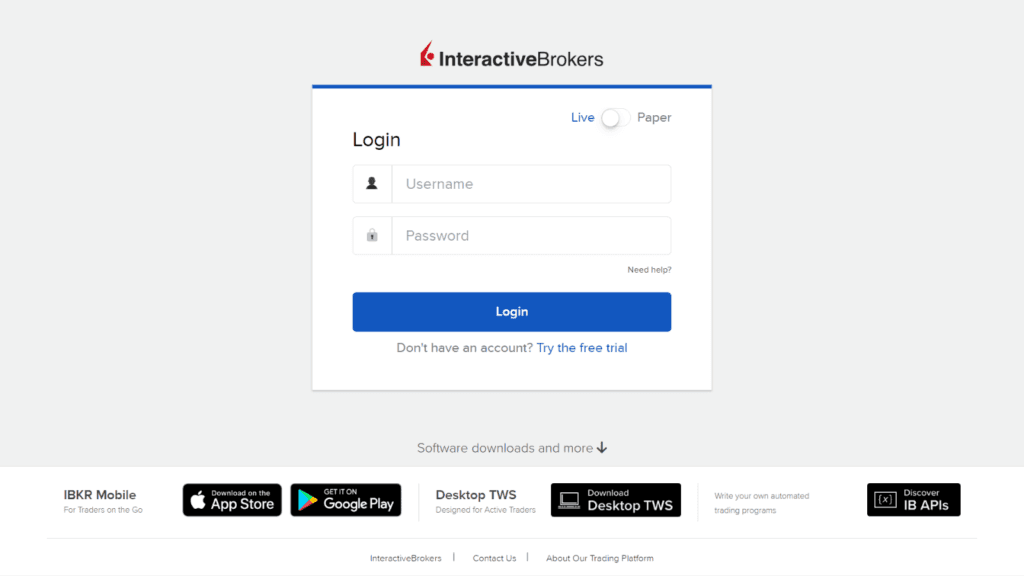 IBKR two-factor authentication 1