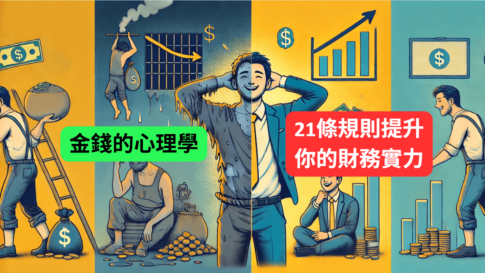 金錢的心理學 | 21條規則提升你的財務實力