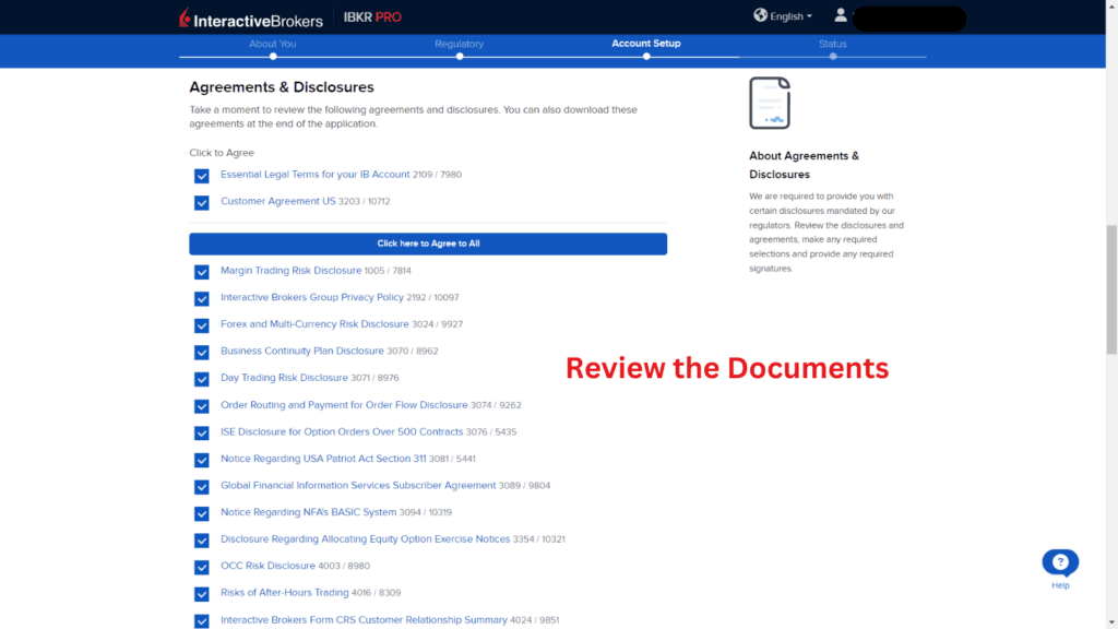 Review and Sign Agreements 3