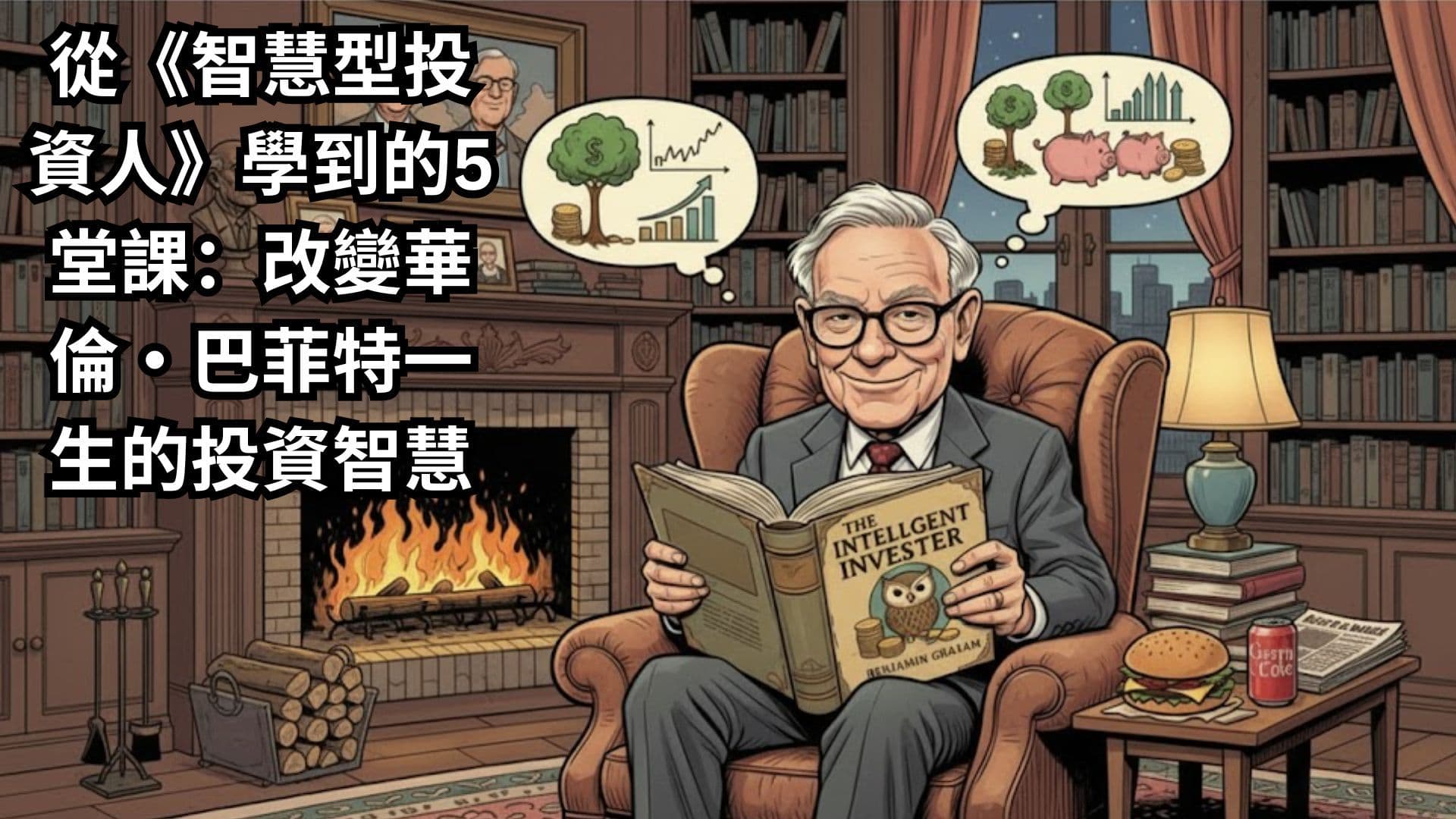 從《智慧型投資人》學到的5堂課:改變華倫・巴菲特一生的投資智慧